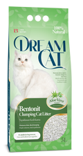 Dream Cat Areia Aglomerante 100% Bentonita - Aloe Vera