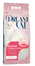 Dream Cat Areia Aglomerante 100% Bentonita - Pó Talco