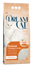 Dream Cat Areia Aglomerante 100% Bentonita - Baunilha