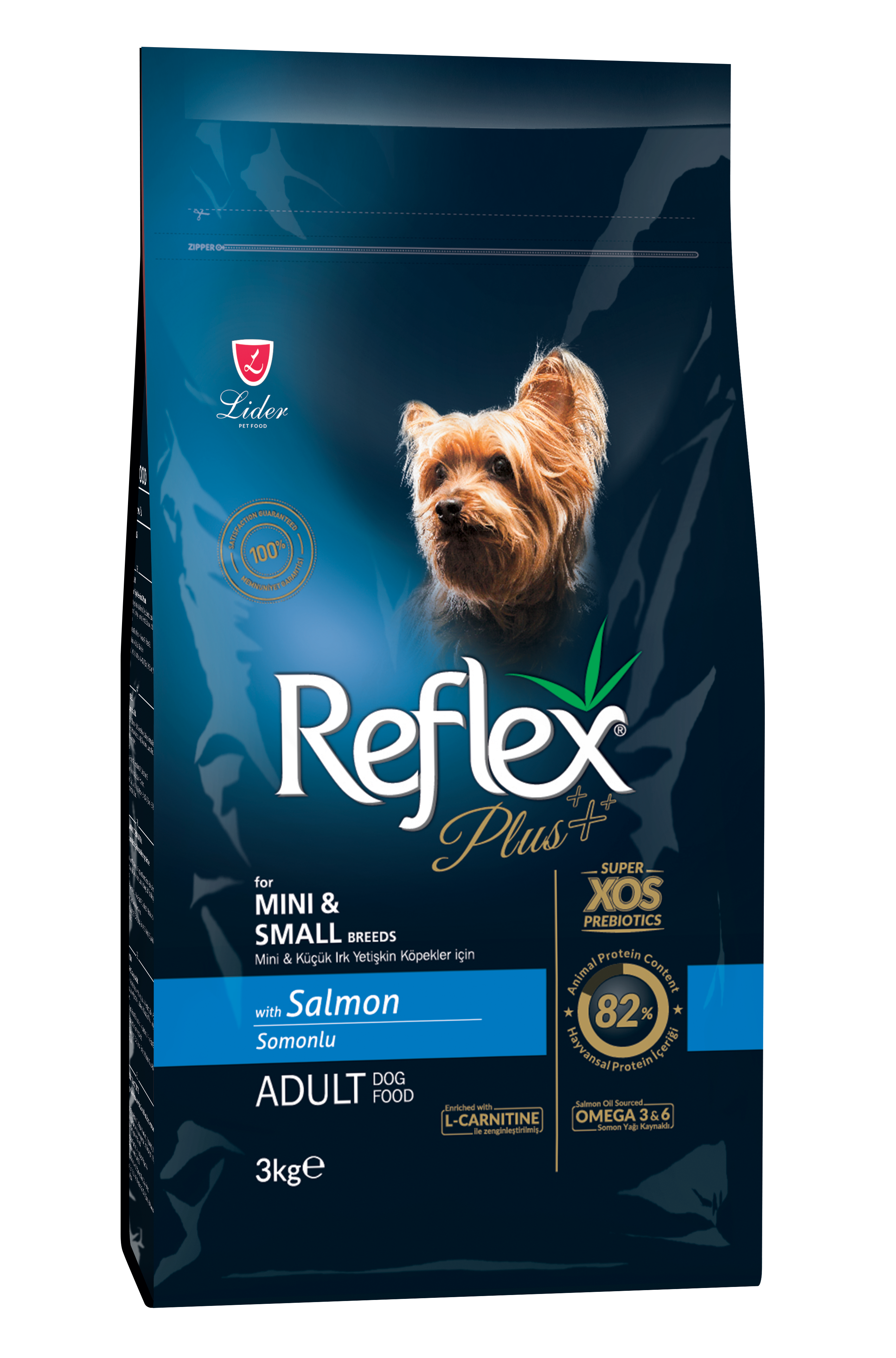 Reflex Plus Adulto - Mini/ Pequeno- Salmão