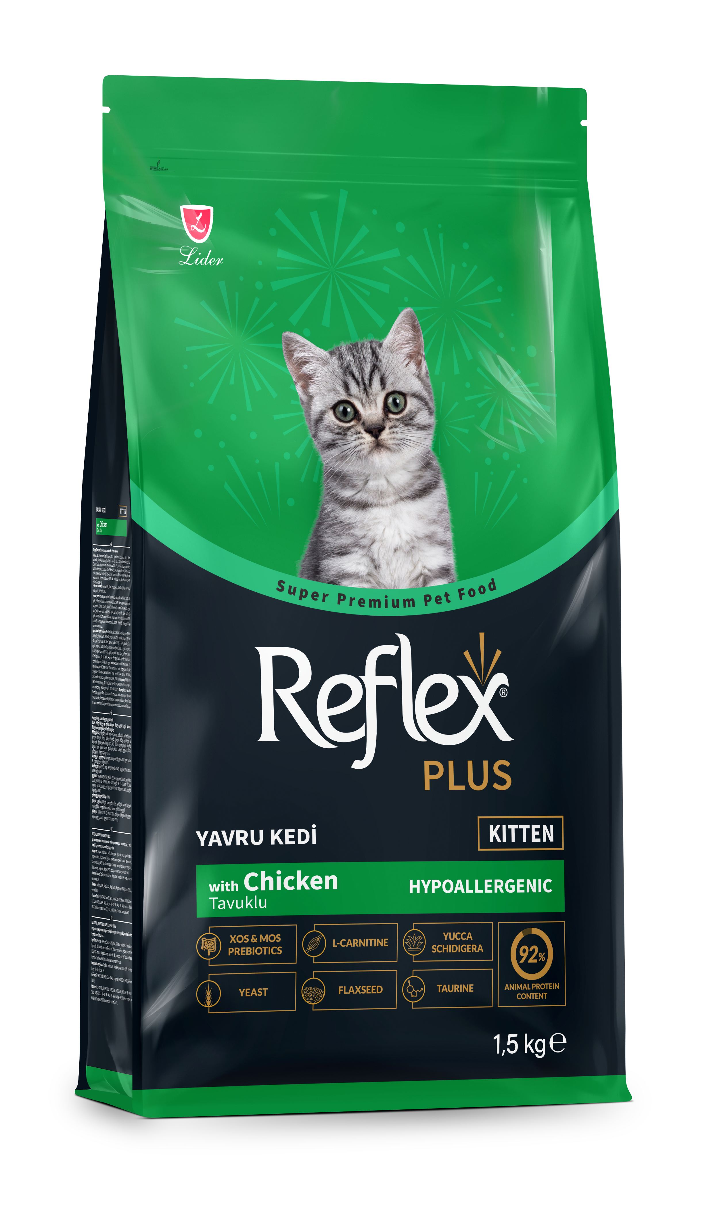 Reflex Plus Gatinho - Hipoalergênica - Frango
