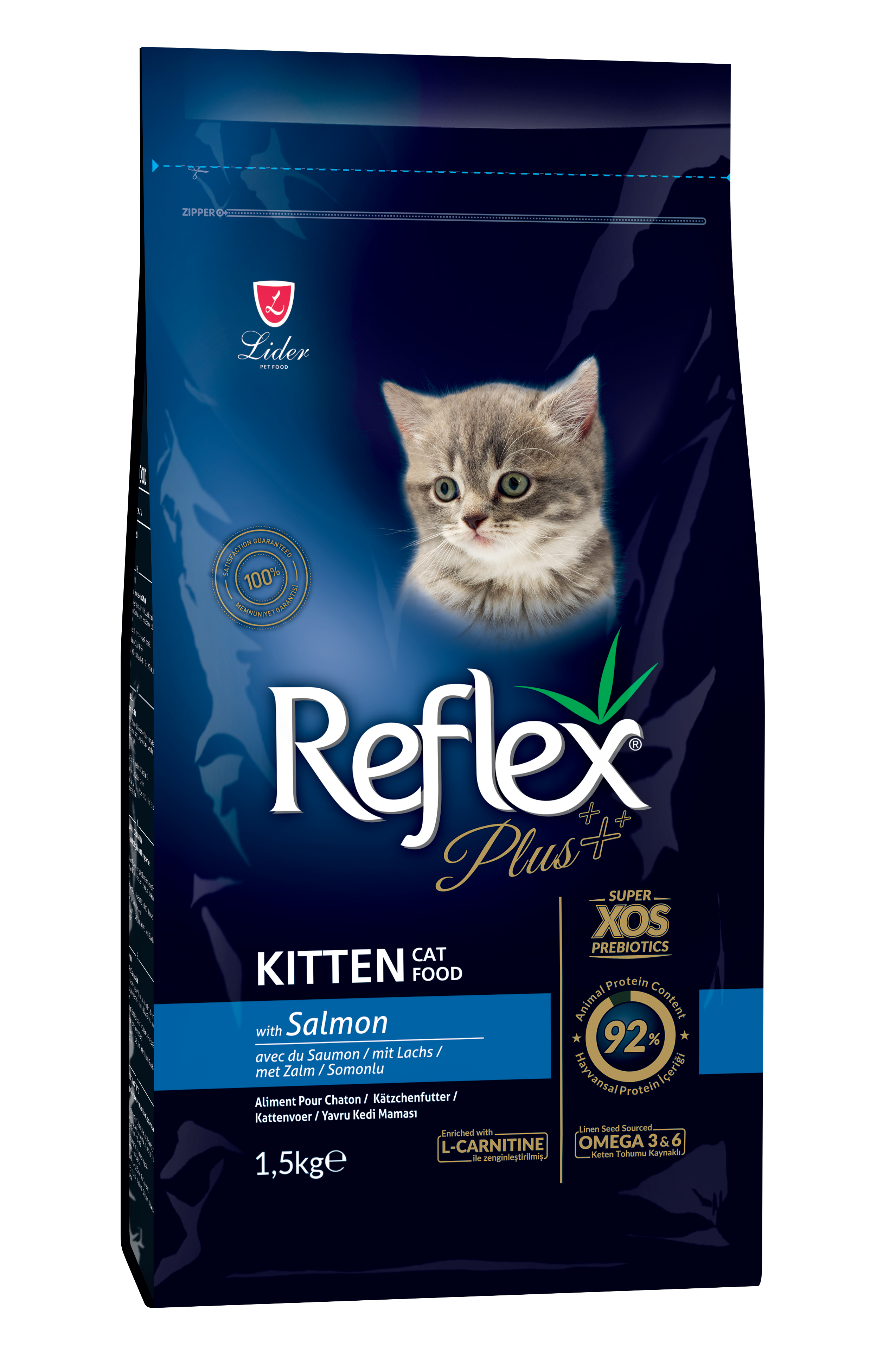Reflex Plus Gatinho - Salmão