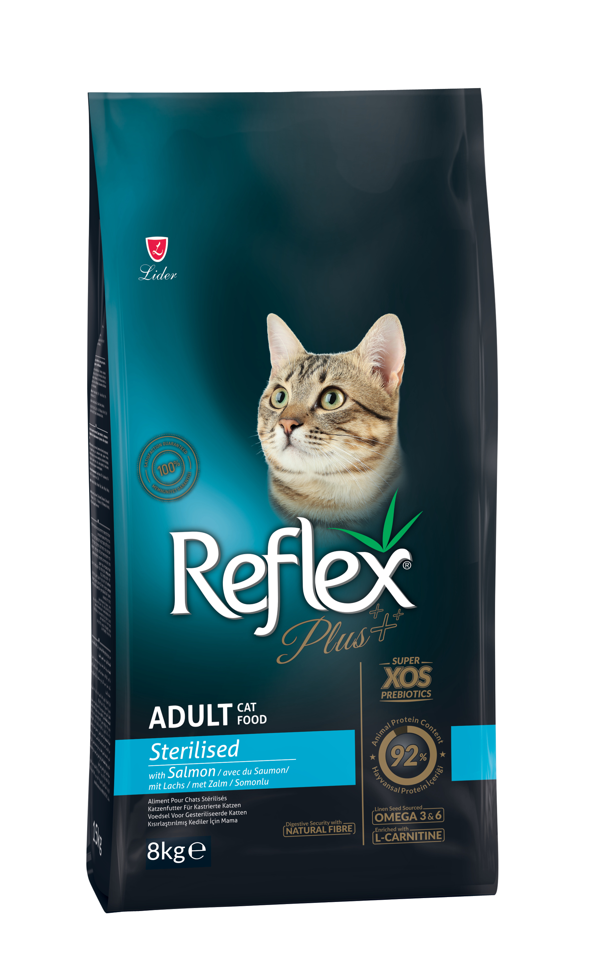 Reflex Plus Gato Adulto Esterilizado - Salmão