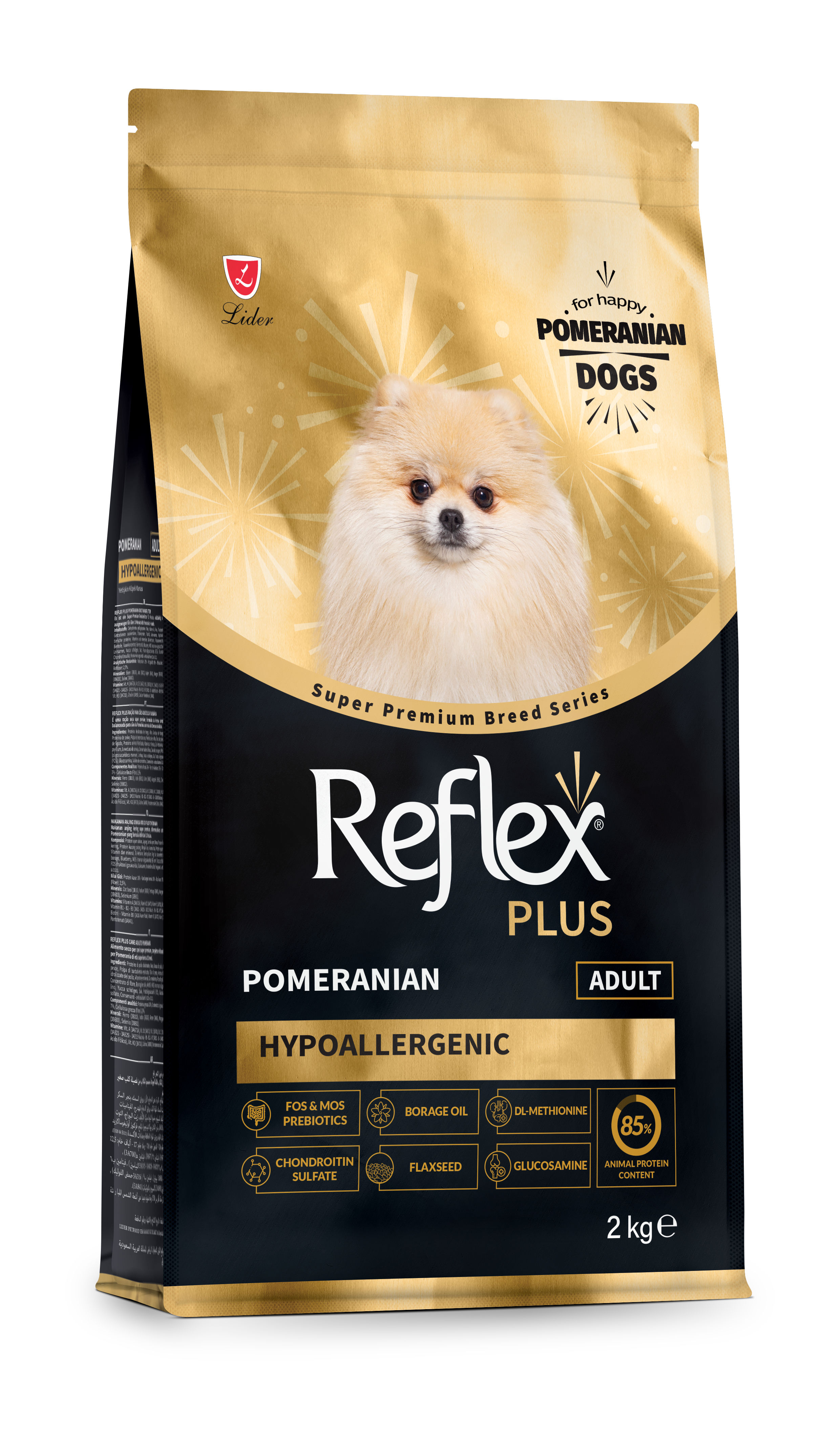 Reflex Plus Lulu da Pomerânia Adulto - Hipoalergénica
