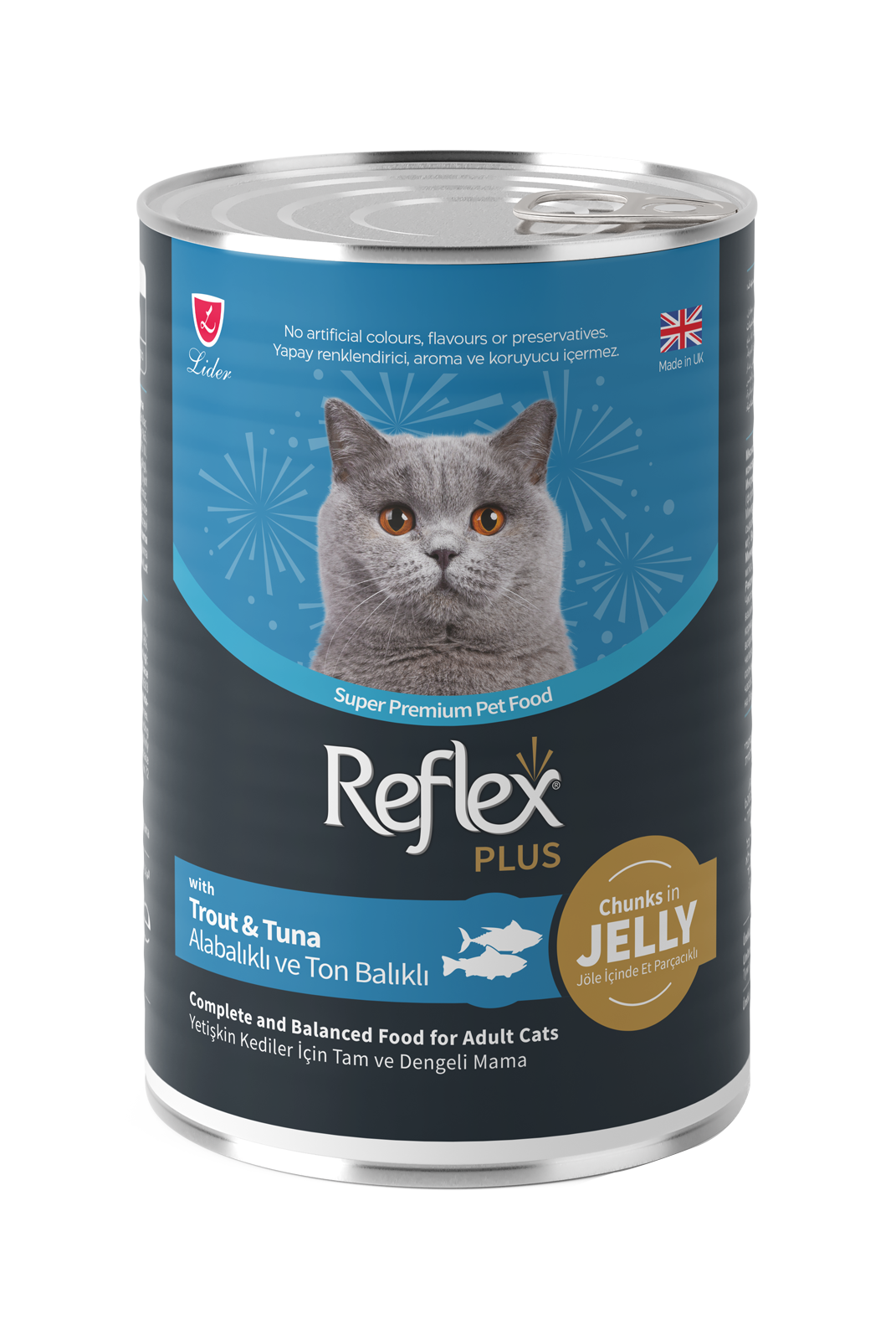 Reflex Plus Gato Adulto -Truta & Atum